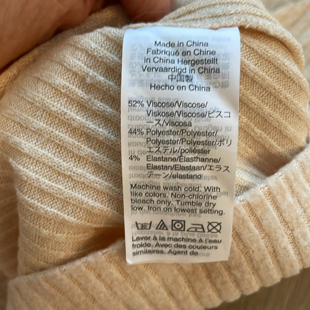 J.Crew Ribbed Puff Sleeve Top - Picture 9 of 10